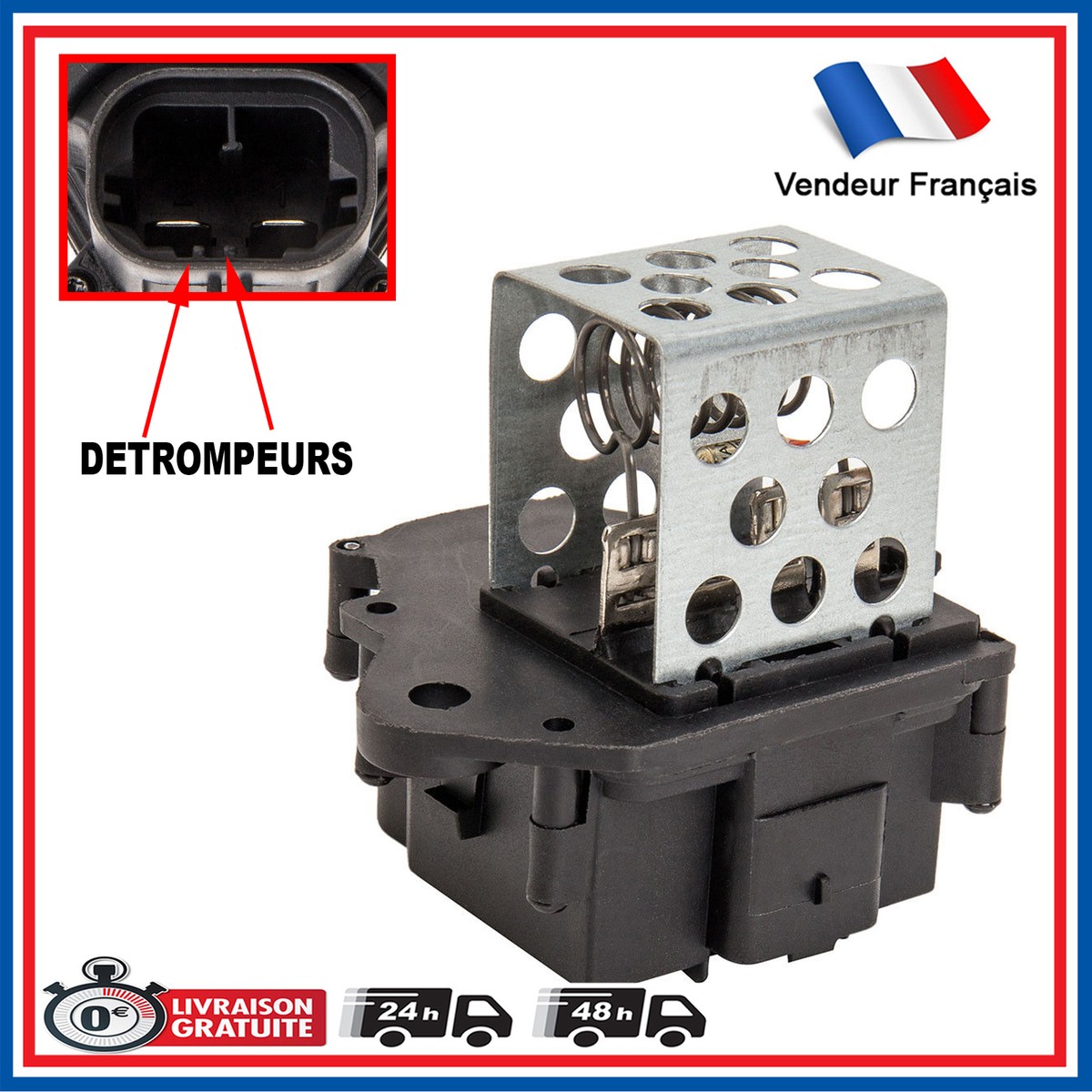 Resistance Control Fan Motor 9673999880 1308CL 1308CX 1308.CX | eBay
