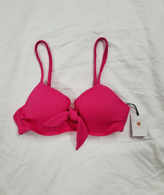 Shade & Shore Pink Swim Top, 32A, 34A, NWT FREE SHIPPING