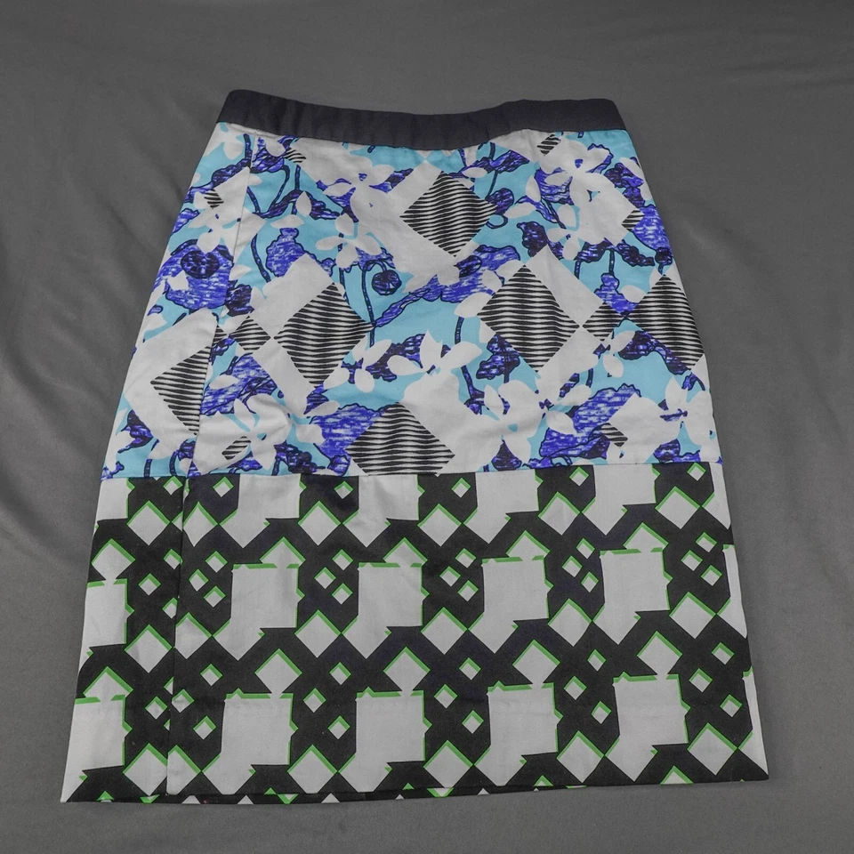 Saia feminina Peter Pilotto Target 2 mini lápis carreira alto luxo dopamina - Imagem 2 de 4