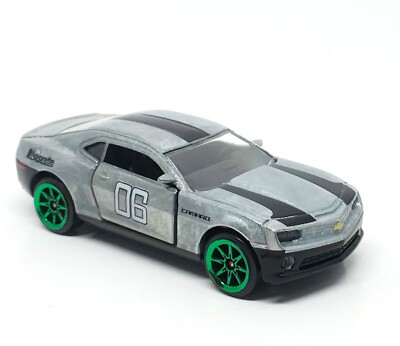 Majorette Chevrolet Camaro 06 Silver Zamak - Black Stripe 8SG 3