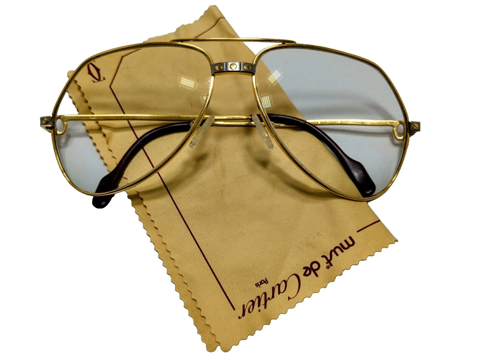 Gafas de sol Cartier piloto Adulto Unisex Vintage