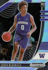2020 Prizm Draft Picks Jaden McDaniels Silver Prizm #51