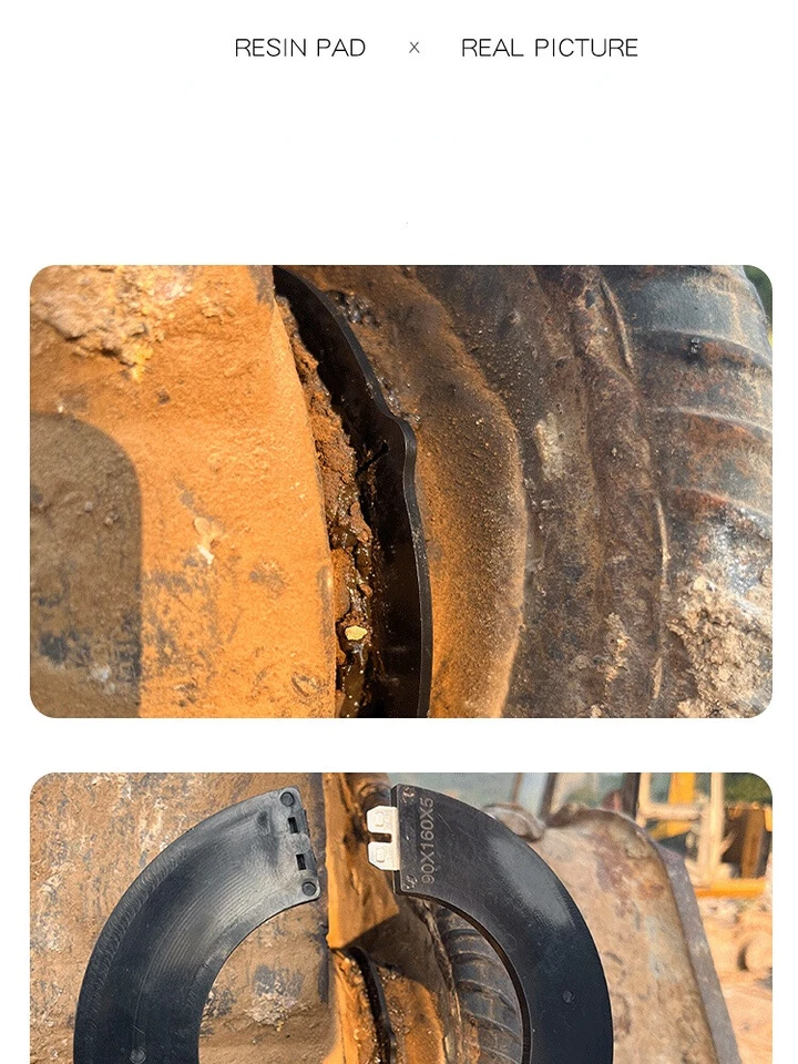 (4) For Excavator Skid Steer 3mm 5mm Bucket Pin Shim set 45MM-100MM Detachable - Image 3 of 4