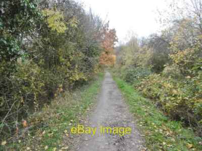 Foto 6x4 Long Itchington, demontierte Eisenbahnlinie Bascote Once the Daven c2018