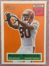 2001 Topps Heritage #2 Peter Warrick Cincinnati Bengals