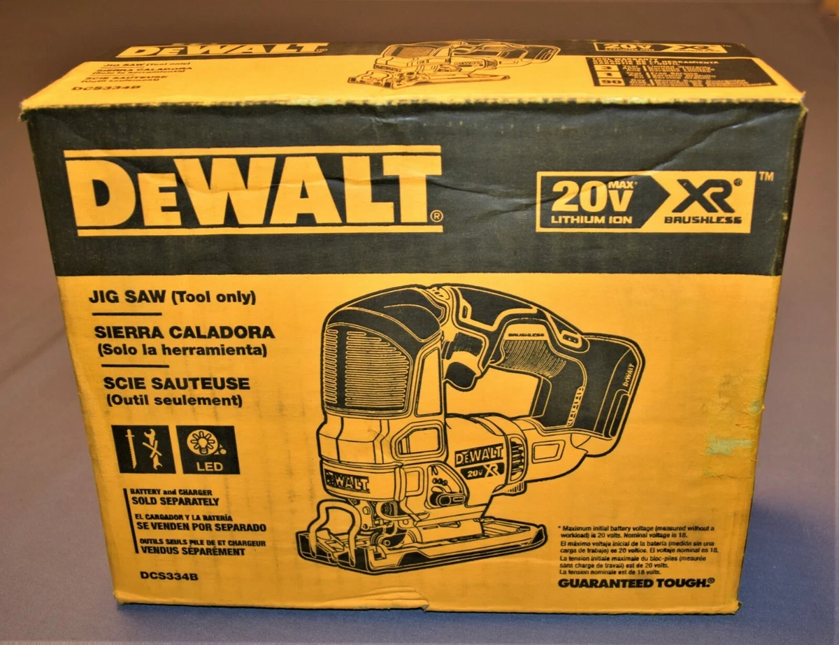 DeWalt DCS334B DCS334 20V MAX XR Brushless Jig Saw Jigsaw Tool Only