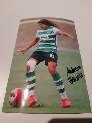 Signiertes Foto Andreia Jacinto Portugal Frauen NEU 