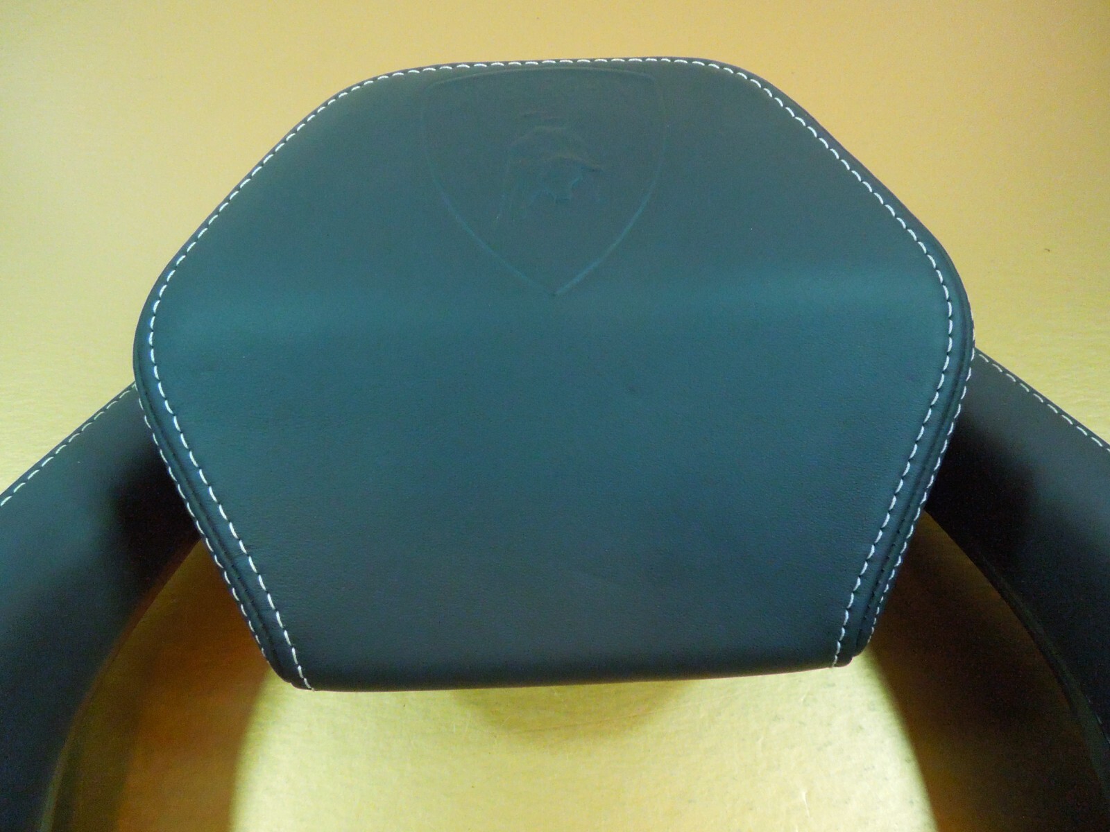 2010-14 LAMBORGHINI GALLARDO RIGHT SEAT HEADREST HEAD REST SUPPORT LEATHER OEM