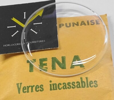 VERRE ROND DIAMETRE 33.4 mm TENA PUNAISE