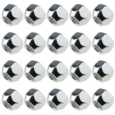 20x Radmuttern M12x1,5 länge 16mm Offen SW21 Kegel Muttern Verzinkt ohne Bund