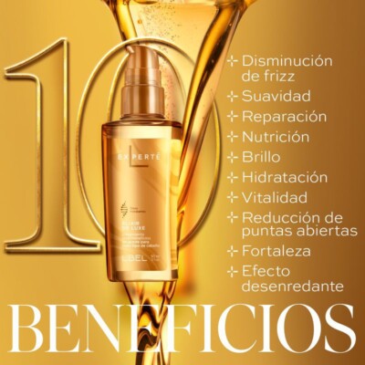 LBEL, ELIXIR DE LUXE, TRATAMIENTO MULTIBENEFICIO PARA TODO TIPO DE CABELLO LBEL 