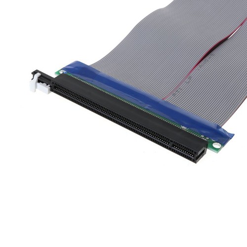 PCIe 16X PCI for Express PCI-E 16X to 16X Riser Extender Card Adapter Flexible C - Picture 7 of 8