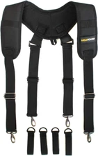 Construction Work Belt Padded Suspender Tool Belt Suspenders for Electrican Heav
