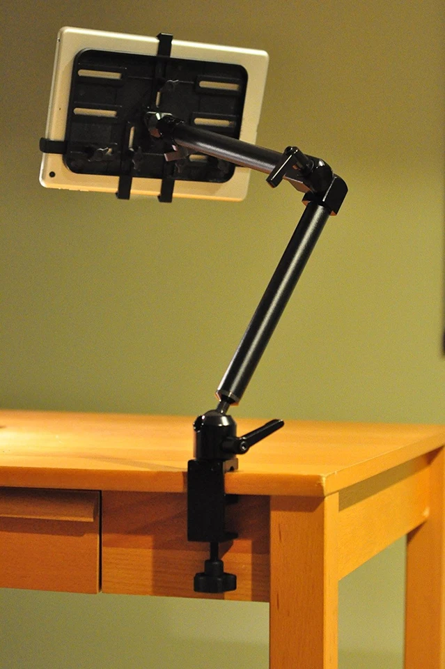 Arkscan MCLM12 Aluminum Desk & Pole Clamp Mount Stand Holder for 7 to 11" tablet - Image 3 of 4