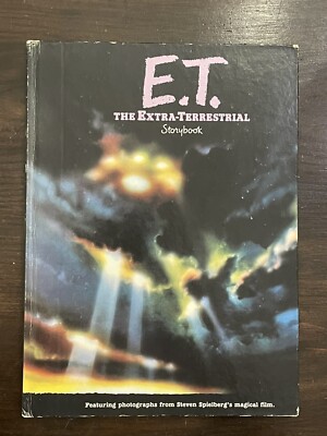 E.T. The Extra-Terrestrial Storybook William Kotzwinkle 1982 HC Steven Spielberg