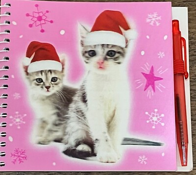 Memo Book With Pen - Many Characters To Choose From; Christmas Stocking Stuffer