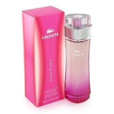 Touch Of Pink Lacoste For Women 3 oz Eau de Toilette Spray New In Box SEALED