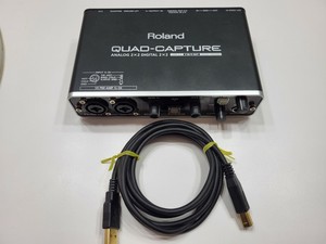 Roland Quad Capture UA-55 ~ 4x4 24-bit/192 kHz USB 2.0 Audio Interface ~  used | eBay