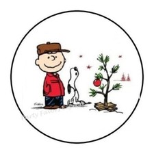 30 CHRISTMAS ENVELOPE SEALS LABELS STICKERS FAVORS1.5" ROUND