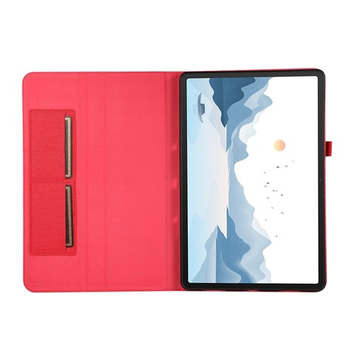 For Lenovo Tab P12 12.7 inch 2023 Tablet Case Fabric Texture Folio Stand Cover - 第 23/44 張圖片