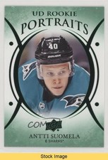 2018-19 Upper Deck UD Portraits Rookies Green Antti Suomela #P-87 READ 0w6