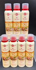 Lot of 7 Old Spice TOTAL BODY Spray Vanilla  Shea All Over Deodorant for Men