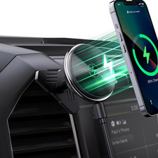 Wireless Charging Vent Magnetic Vent Phone Mount for 2015-2020 Ford F-150