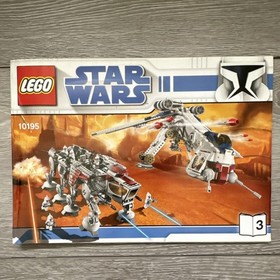 LEGO Star Wars Republic Dropship with AT-OT Walker 10195 INSTRUCTIONS ONLY