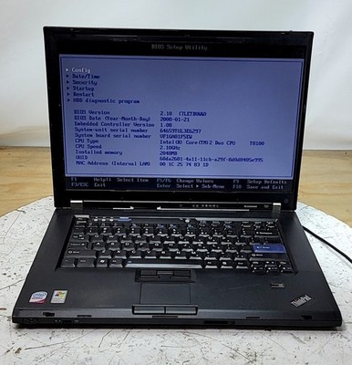 LENOVO ThinkPad T61 Laptop Intel CENTRINO 2GB SEE NOTES