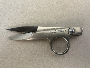 Vintage Gold Seal Ball Bearing 10A Nickel Plated Steel Snips St Pete FL USA