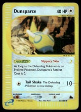 Pokemon Cards Dunsparce 53/144 Reverse Holo Skyridge Common DMG on eBay
