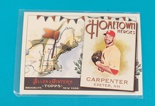 2011 Topps Allen & Ginter Hometown Heroes #HH71 Chris Carpenter BASEBALL Card 9B