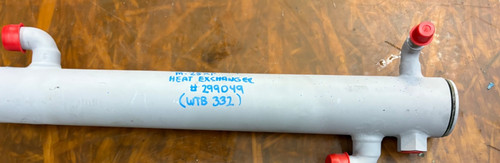 Westerbeke Universal Heat Exchanger M-25XP 2" x 16", 7/8" Cooling Lines