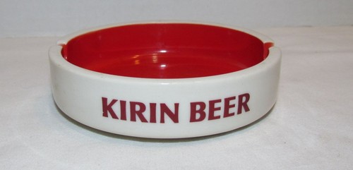 Kirin Beer Ashtray, Sakura China, Japan