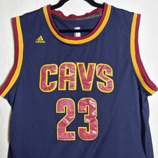 Adidas NBA Cleveland Cavaliers LeBron James #23 Swingman Jersey XL Length +2