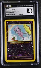 CGC 8.5 NEAR MINT - Southern Islands Mew - R. Holo - Pokémon 2001 WOTC #1/18 on eBay