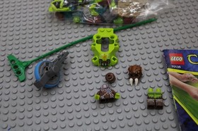 LEGO (70138) Legends of Chima Web Dash, Used, 100% Complete W/Manual, No Box