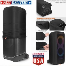 Black Lycra Dust Cover Protective Sleeve Case for JBL PARTYBOX Ultimate Speaker