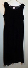 VTG R&M Richards Womens Velvet Whimsigoth Maxi Shift Dress Sz 16 90s Grunge Glam