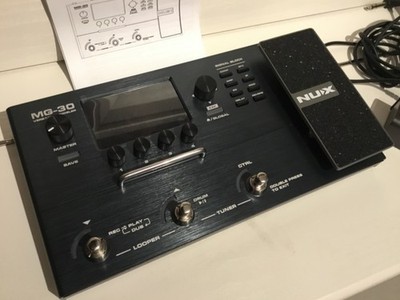 NUX MG-30 Multi Effektgerät für Gitarre - Schwarz