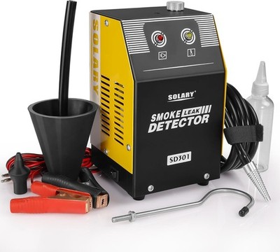 Solary Automotive Smoke Machine Leak Detector 12V EVAP Vacuum Diagnostic Tester