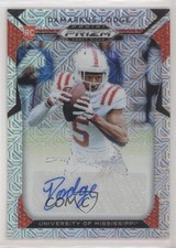 2019 Panini Prizm Draft Picks Mojo 2/49 Damarkus Lodge #189 Auto uk2