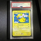 2009 POKEMON PLATINUM RISING RIVALS #113 FLYING PIKACHU-HOLO PSA 7 New Cert