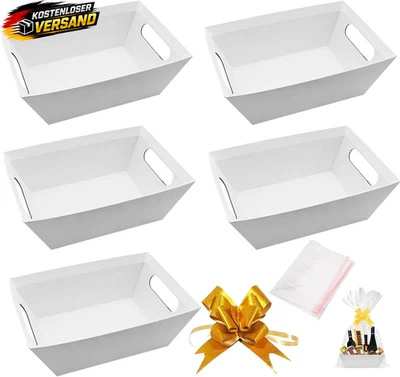 Leere Geschenkkörbe Set für DIY Dekoration Verpackung Hochzeit Geburtstag Weihna - Bild 1 von 4
