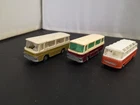 MATCHBOX LESNEY,SUPERFAST LOT OF TWO SETRA COACHES AND A MERCEDES COACH --Y102