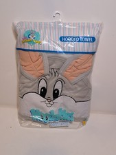NEW In Package Gerber BABY Looney Tune Bugs Bunny Hoodables Hooded Towel Vintage