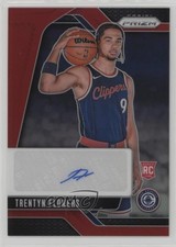 2024 Panini Prizm Rookie Signatures Red 3/99 Trentyn Flowers #RSI-TFC Auto 04tw