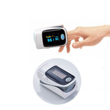 Fingertip Pulse Oximeter and Blood Oxygen Saturation Monitor with LED Display