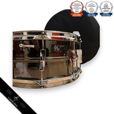 Canopus BB2 Snare Drum 14x6.5 Brass Nickel with Case