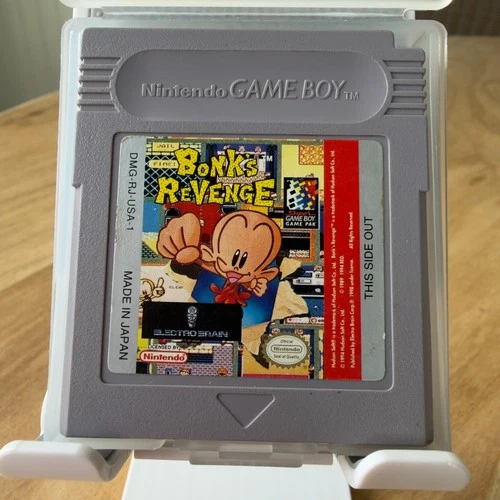 Bonk's Revenge (Nintendo Game Boy, 1994) Authentic - Tested/Working